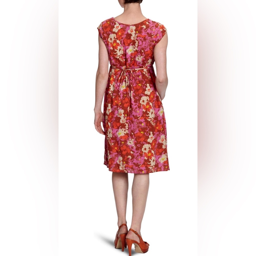 NWT Eddie Bauer Women's Floral Dress Sz 4 - Picture 3 of 14